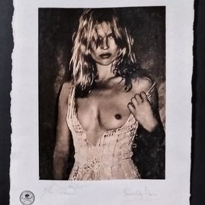 Kate Moss Limited Edition Print By Fairchild Paris